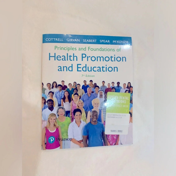 Foundations of Health Promotion and Education book - Picture 1 of 3